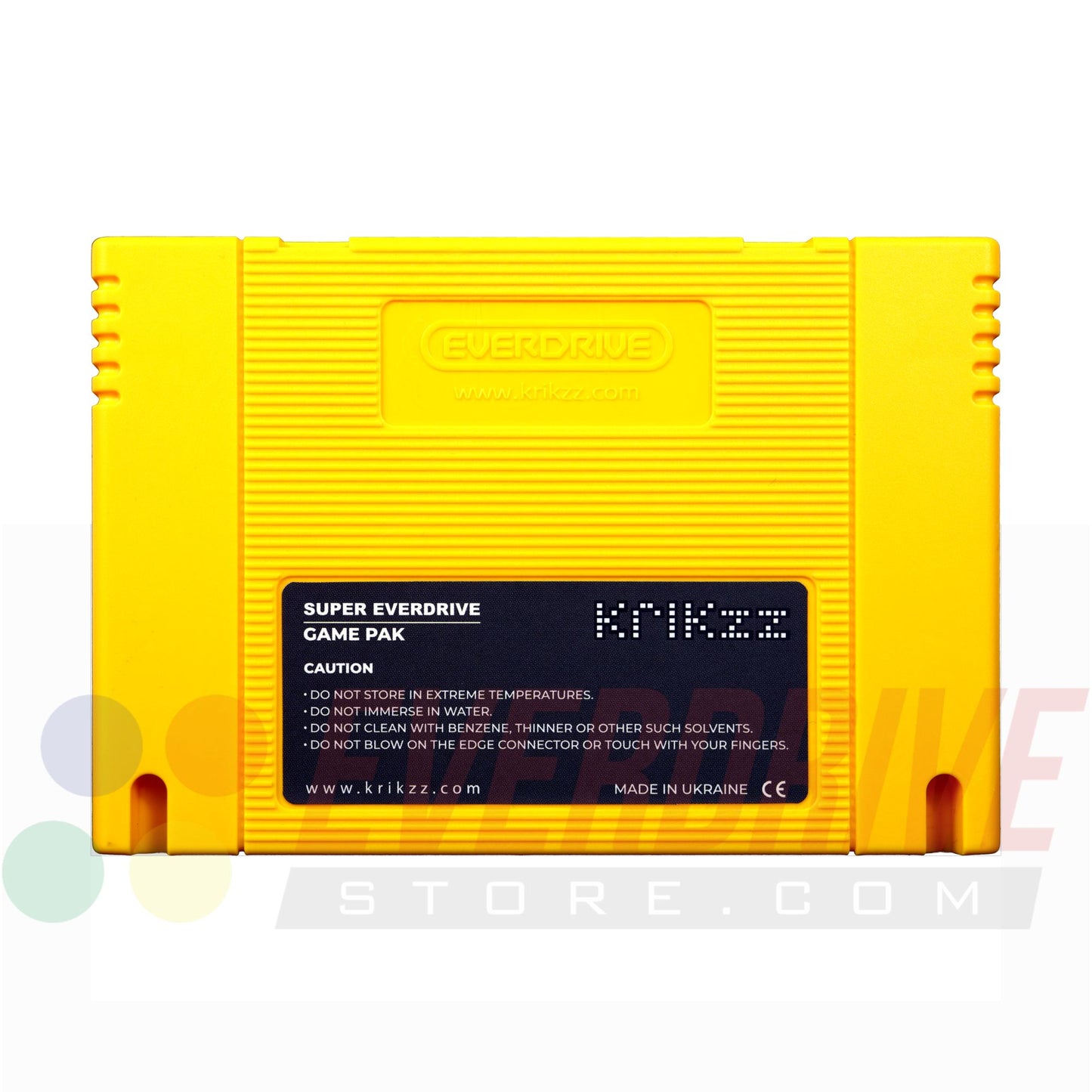 Super Everdrive X6 DSP - Yellow by Krikzz for SNES or Super Famicom