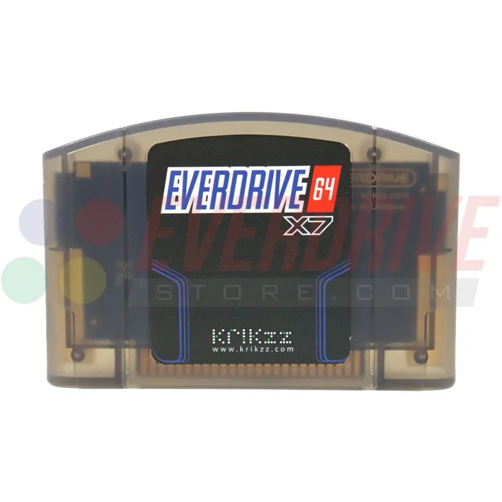 Everdrive 64 X7 - Frosted Black by Krikzz for N64 Krikzz