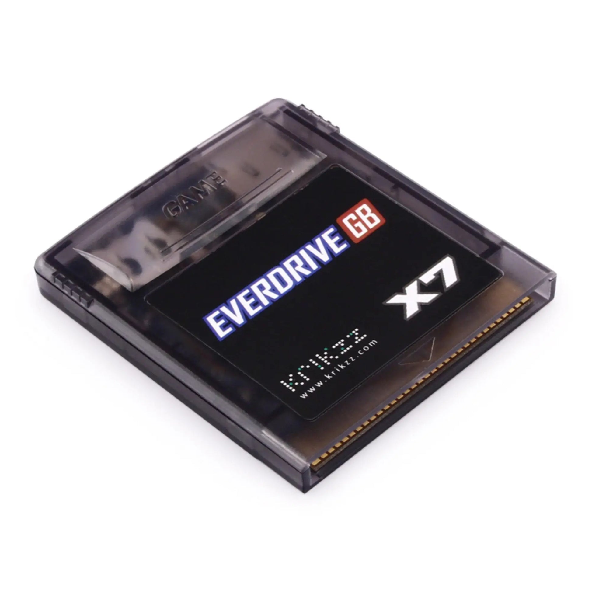 Everdrive GB X7 - Frosted Black by Krikzz for GB or GBC Krikzz