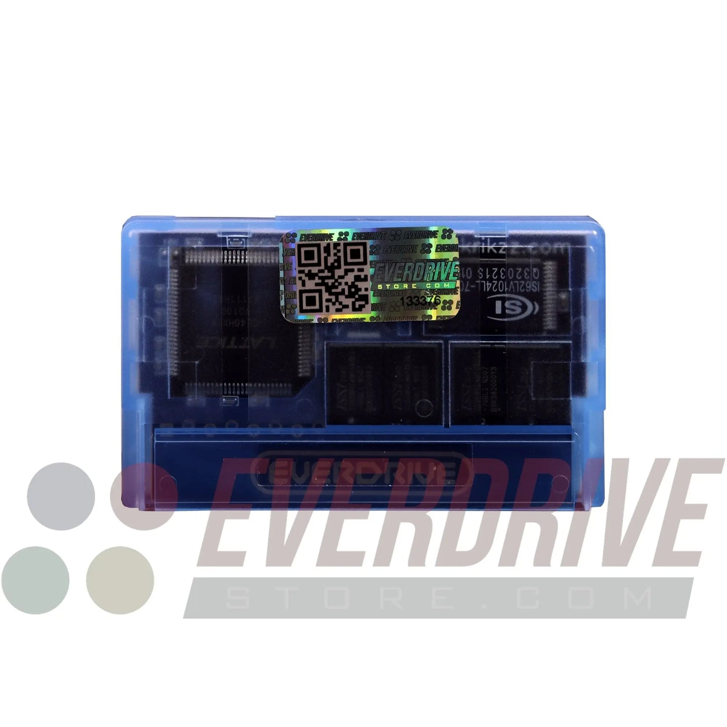 Everdrive GBA Mini - Frosted Blue by Krikzz for GBA Krikzz