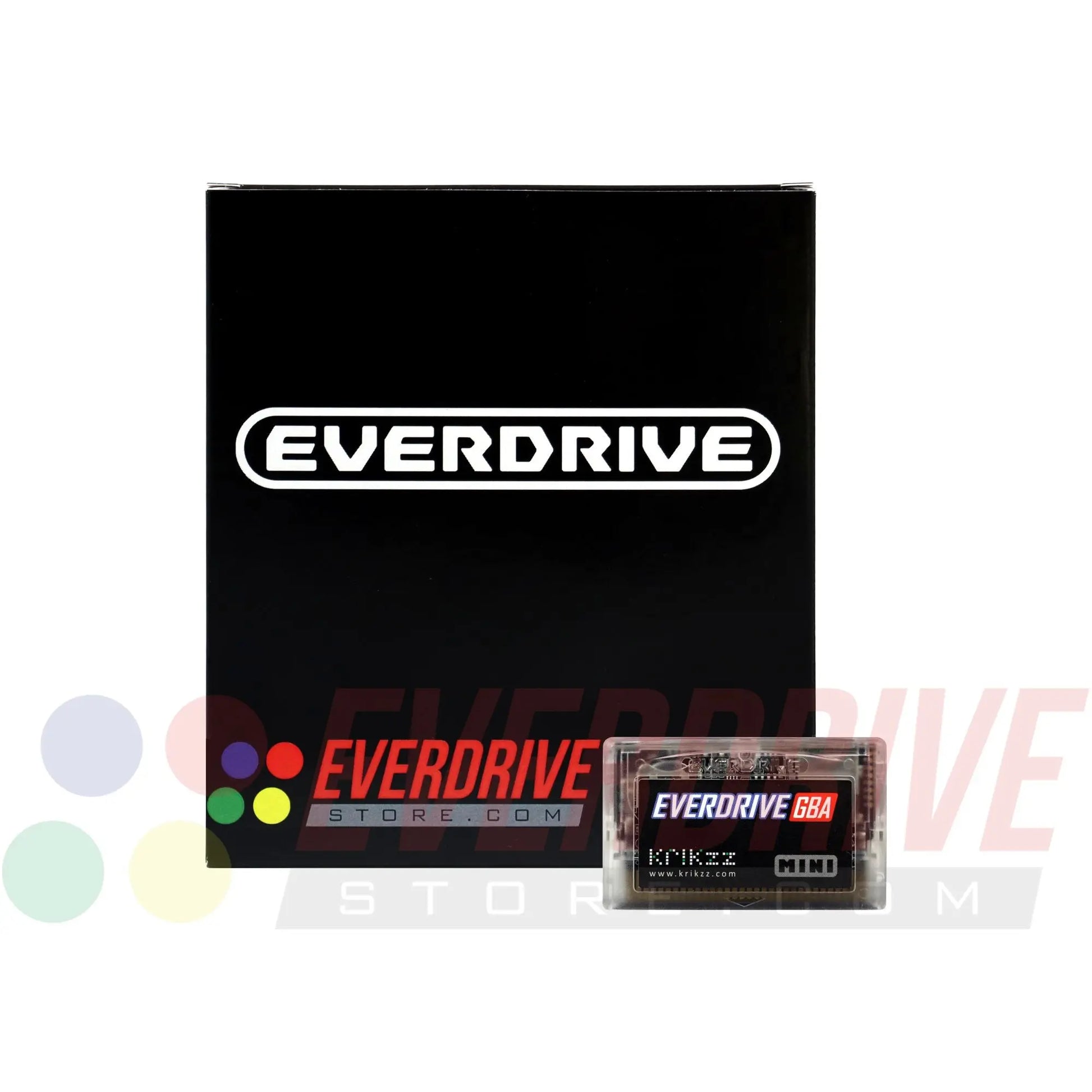 Everdrive GBA Mini - Frosted Clear by Krikzz for GBA Krikzz