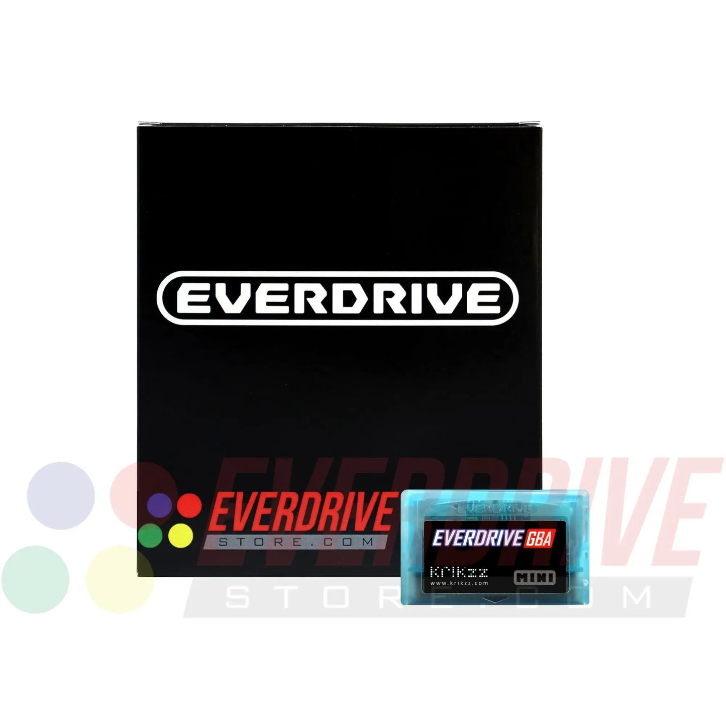 Everdrive GBA Mini - Frosted Turquoise by Krikzz for GBA Krikzz