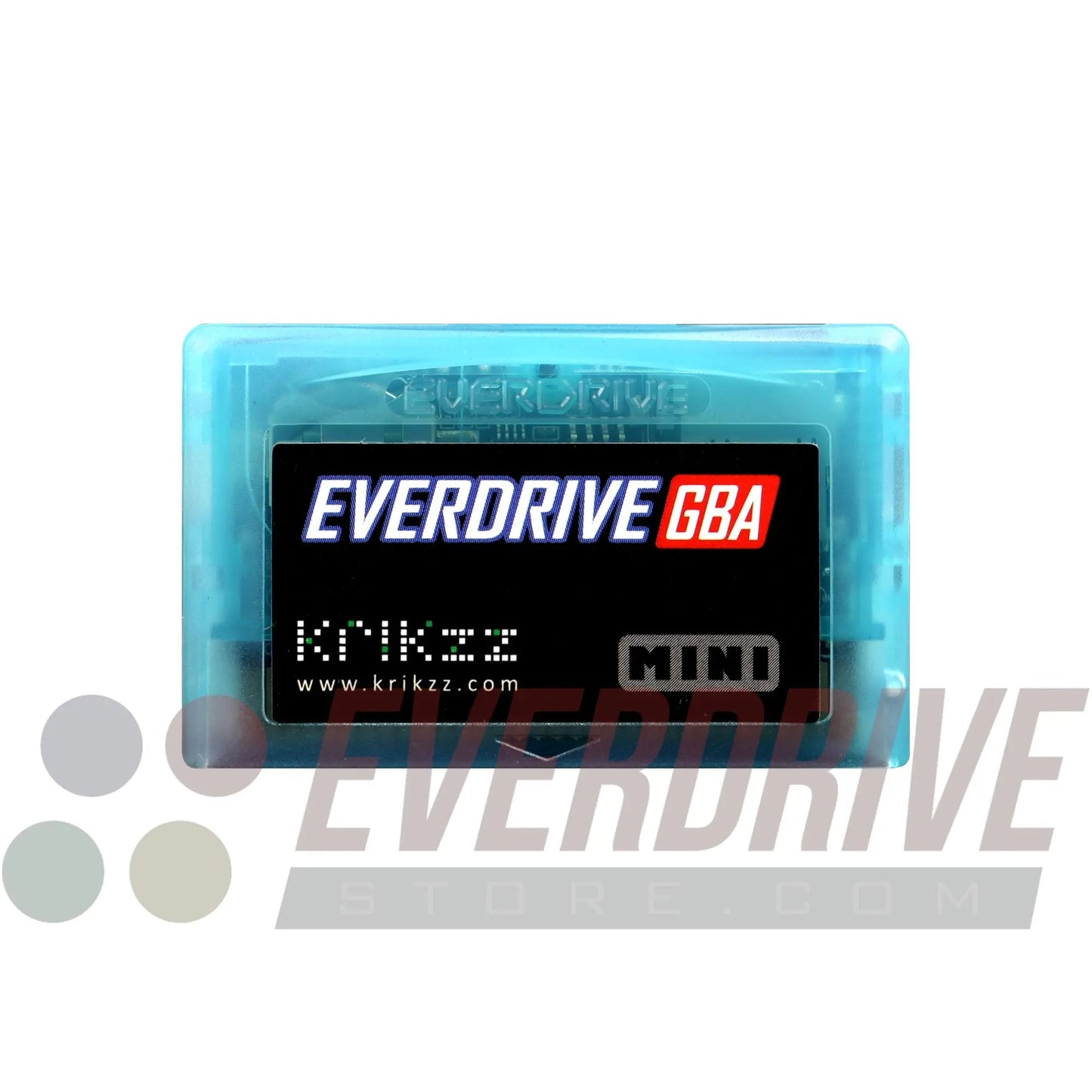 Everdrive GBA Mini - Frosted Turquoise by Krikzz for GBA Krikzz