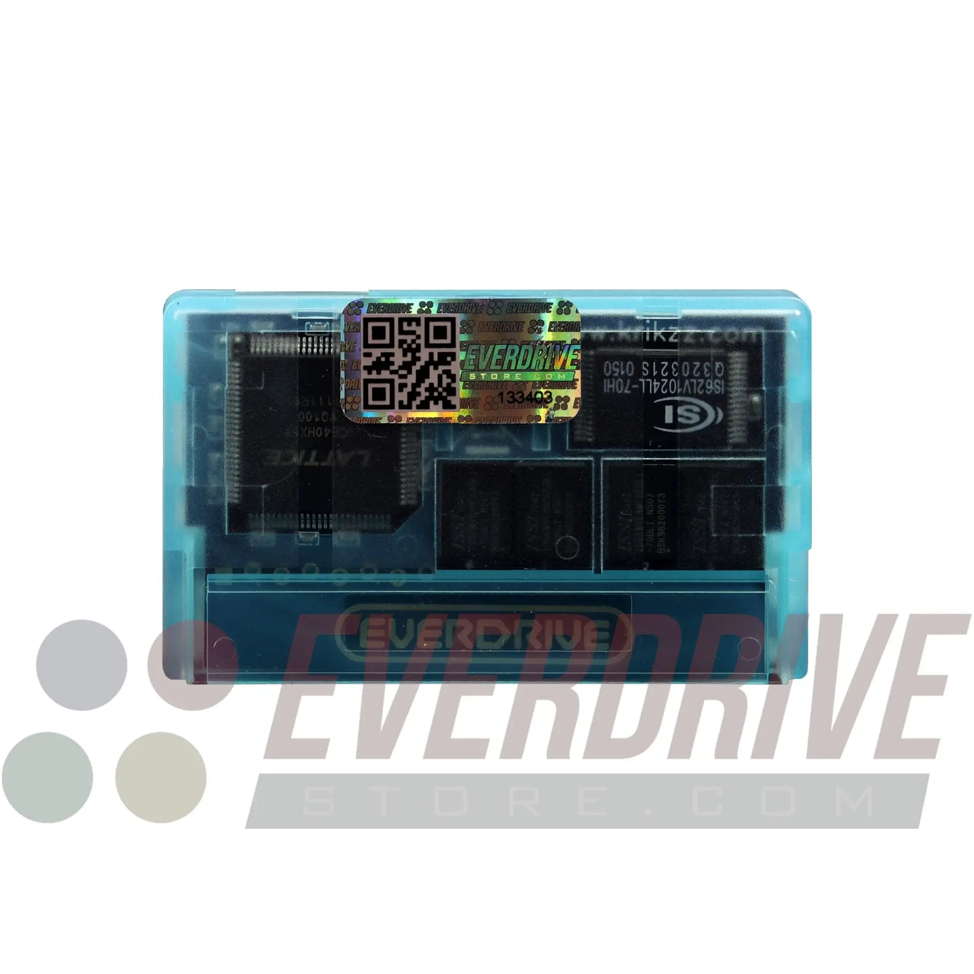 Everdrive GBA Mini - Frosted Turquoise by Krikzz for GBA Krikzz