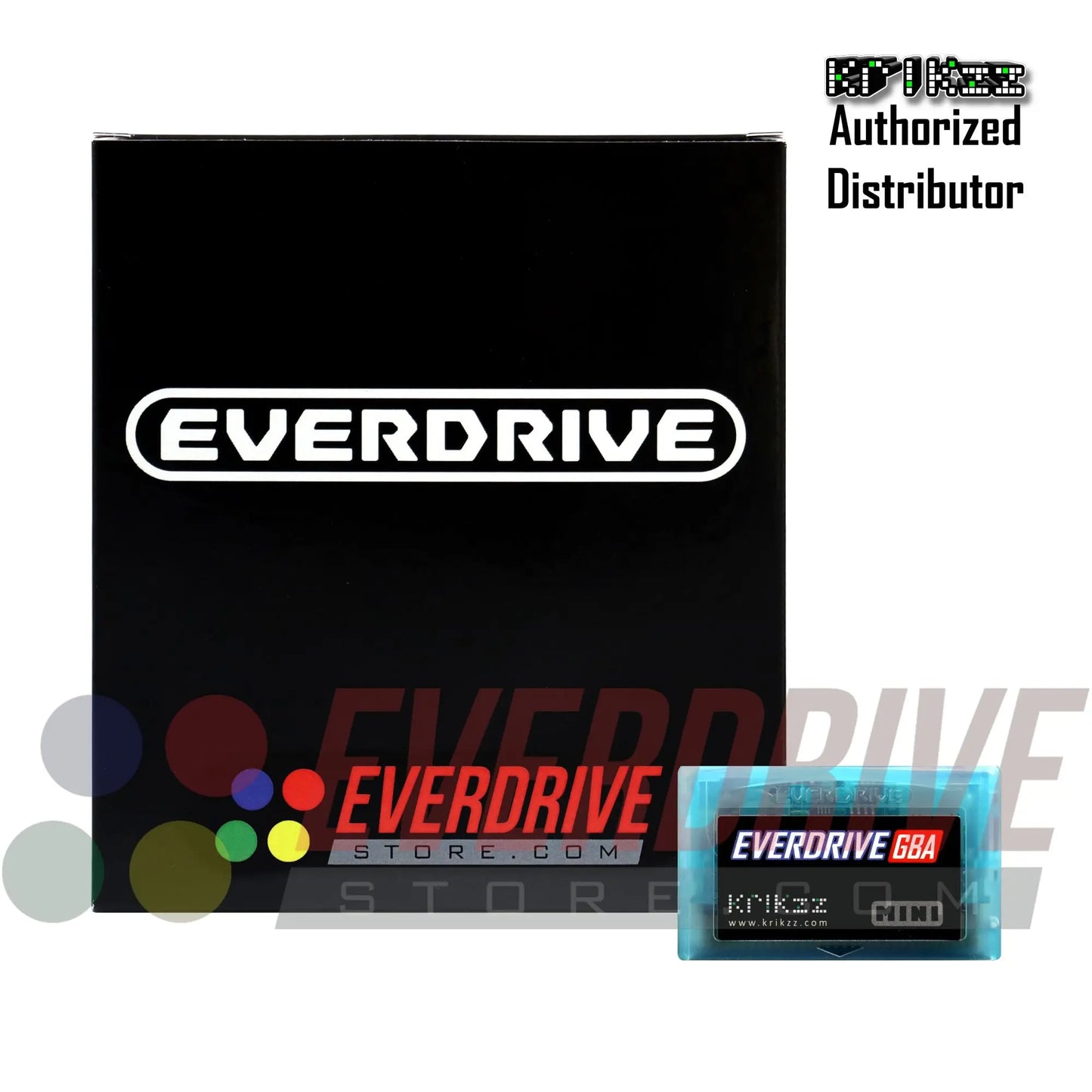 Everdrive GBA Mini - Frosted Turquoise by Krikzz for GBA Krikzz