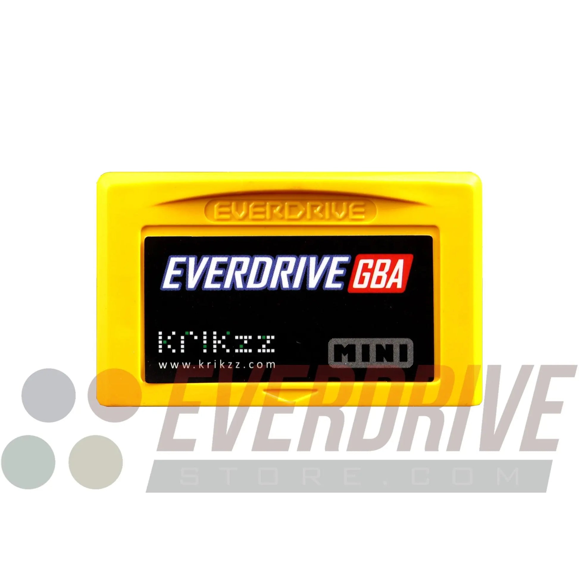 Everdrive GBA Mini - Yellow by Krikzz for GBA Krikzz