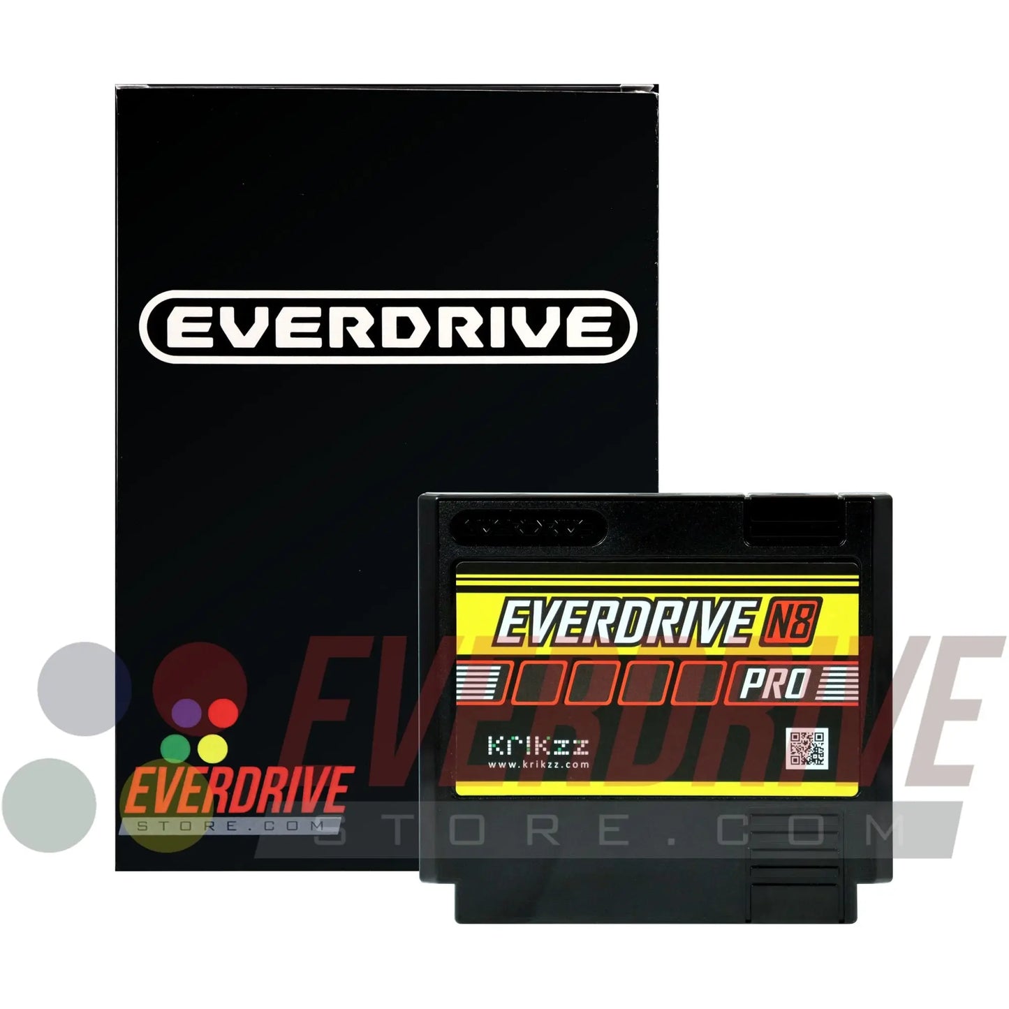 Everdrive N8 Pro - Black by Krikzz for Famicom Krikzz