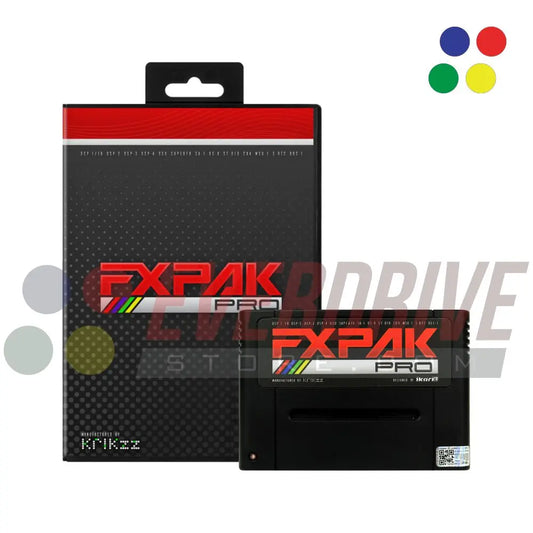 FXPAK Pro - Black by Krikzz for SNES or Super Famicom Krikzz