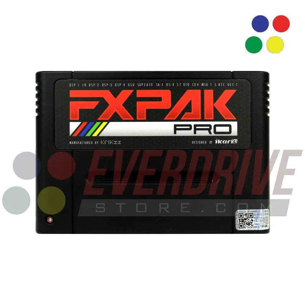 FXPAK Pro - Black by Krikzz for SNES or Super Famicom Krikzz