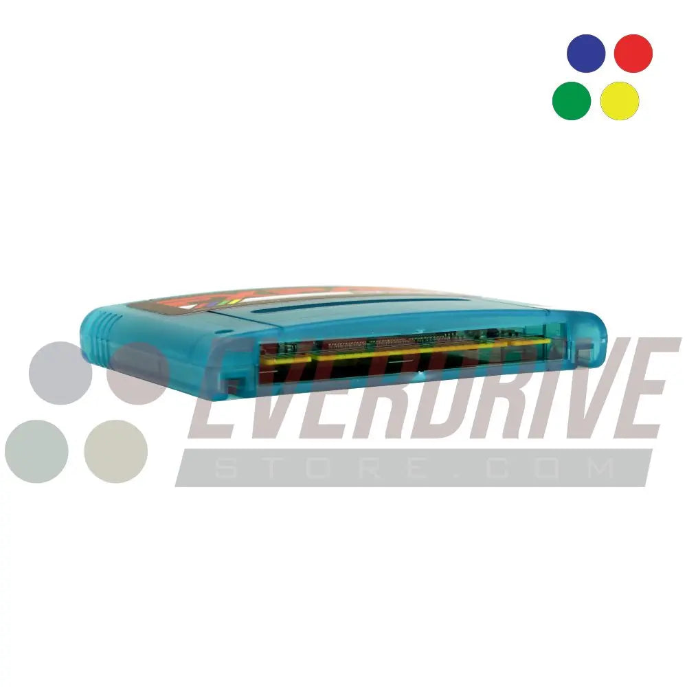 FXPAK Pro - Frosted Turquoise by Krikzz for SNES or Super Famicom Krikzz