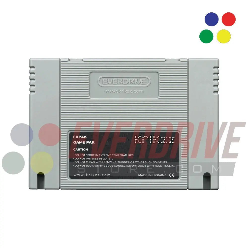 FXPAK Pro - Gray by Krikzz for SNES or Super Famicom Krikzz