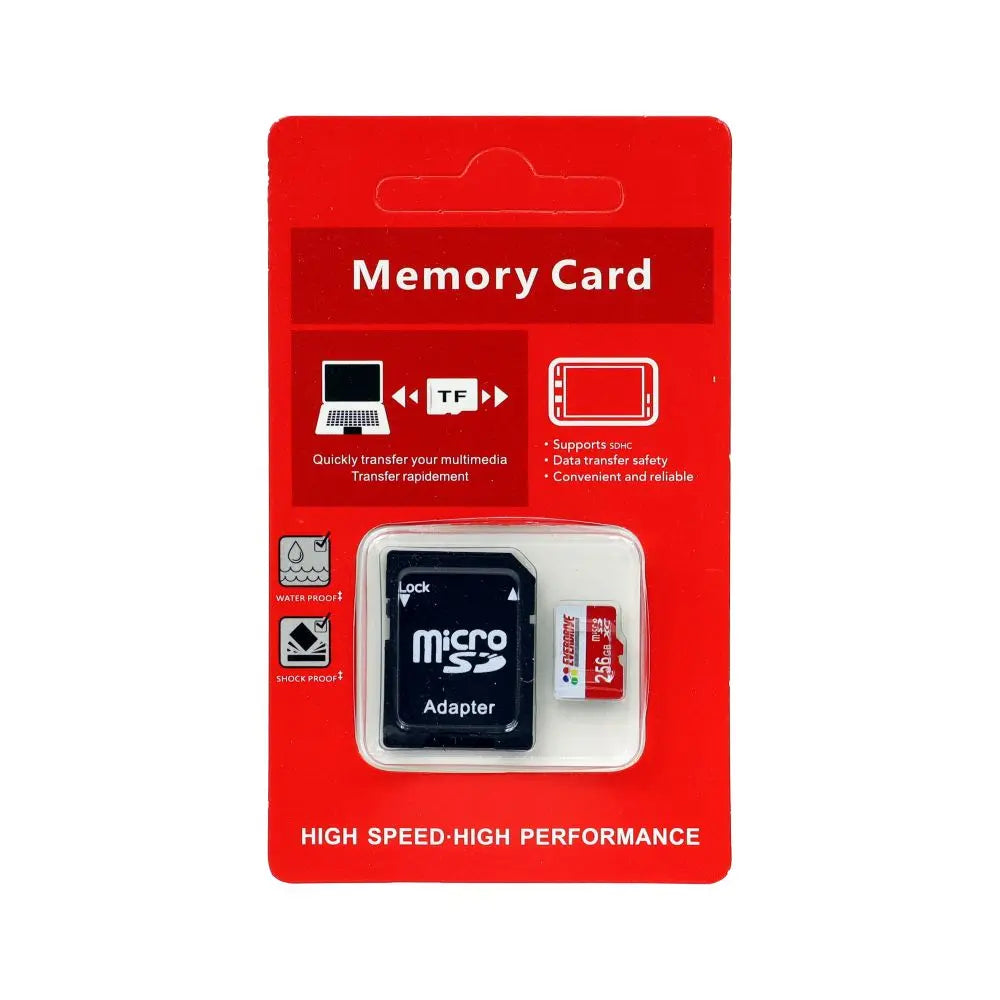 High Quality 256 GB Sd Card with Adapter for Everdrive EverdriveStore.com