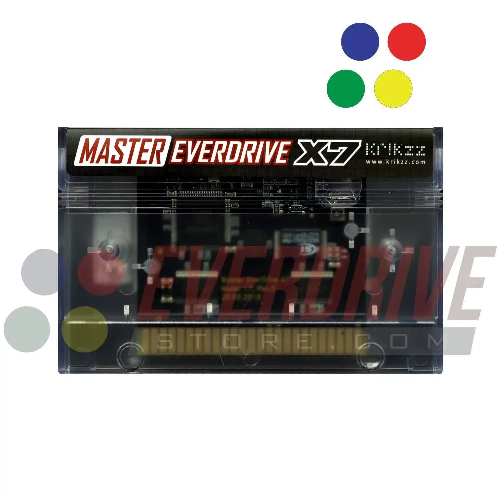 Master Everdrive X7 - Frosted Clear by Krikzz for Master System Krikzz