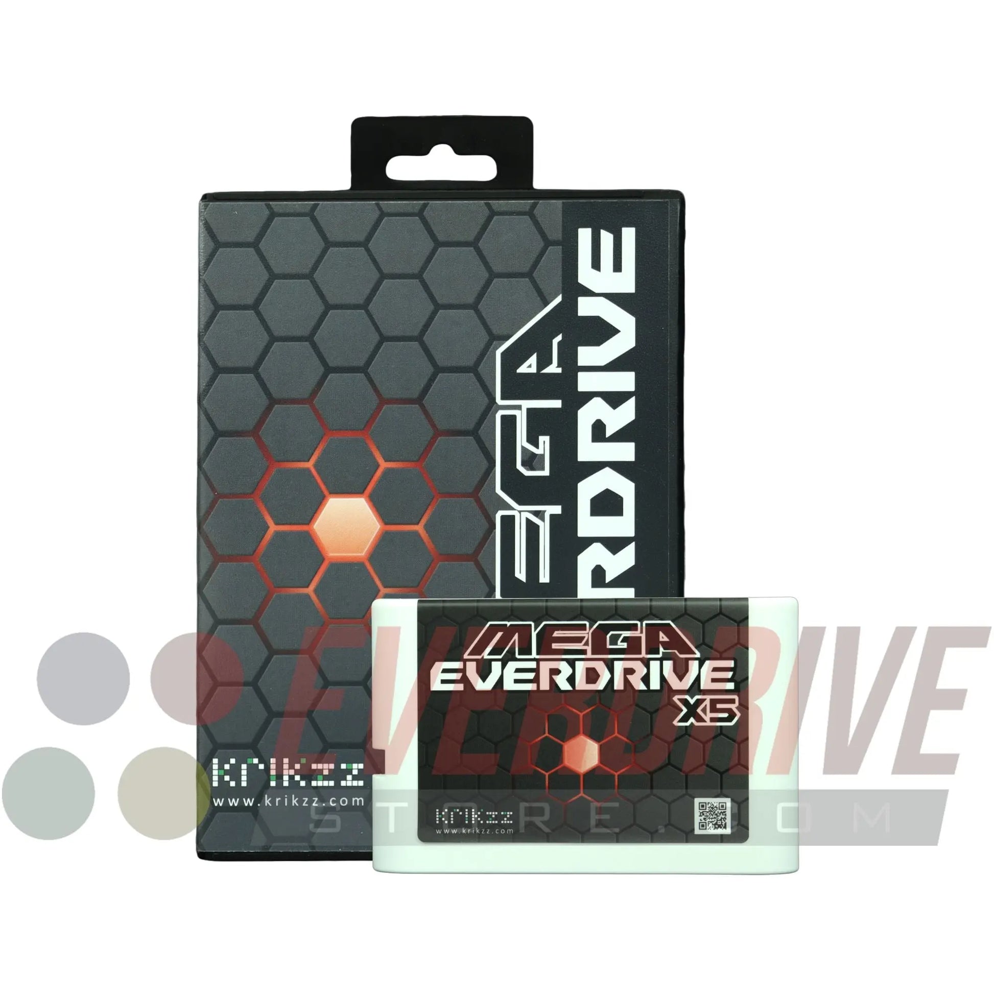 Mega Everdrive X5 - White by Krikzz for Genesis or Mega drive KRIKzz