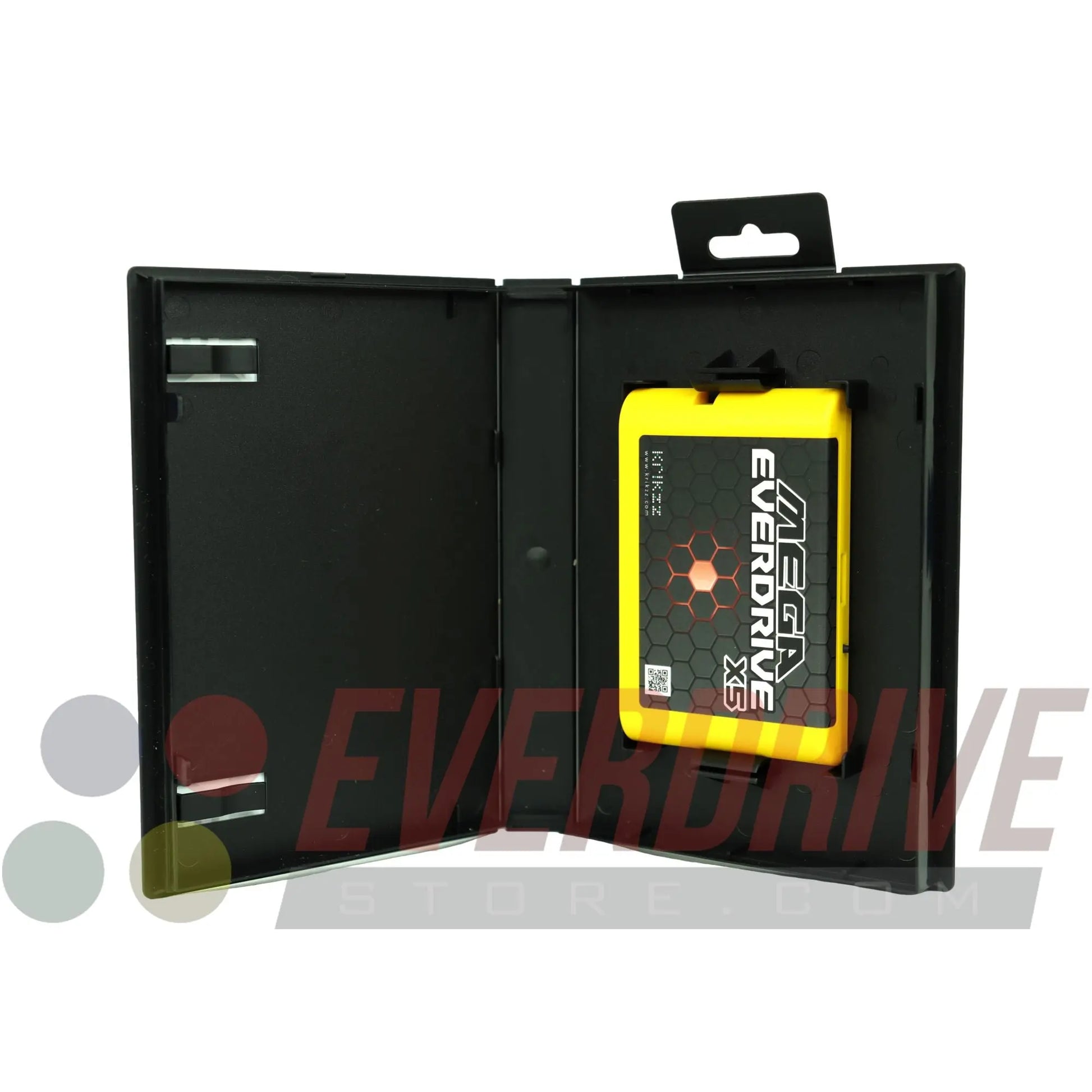 Mega Everdrive X5 - Yellow by Krikzz for Genesis or Mega Drive KRIKzz