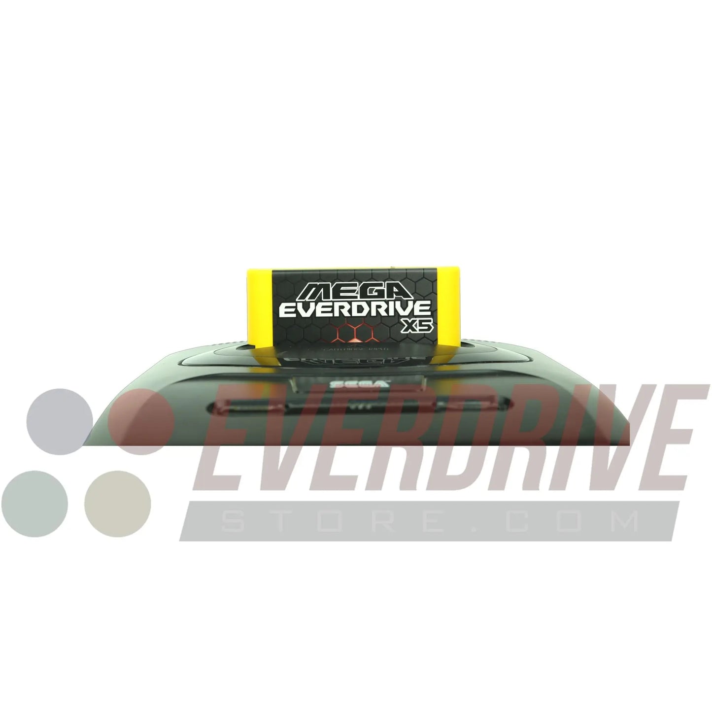 Mega Everdrive X5 - Yellow by Krikzz for Genesis or Mega Drive KRIKzz