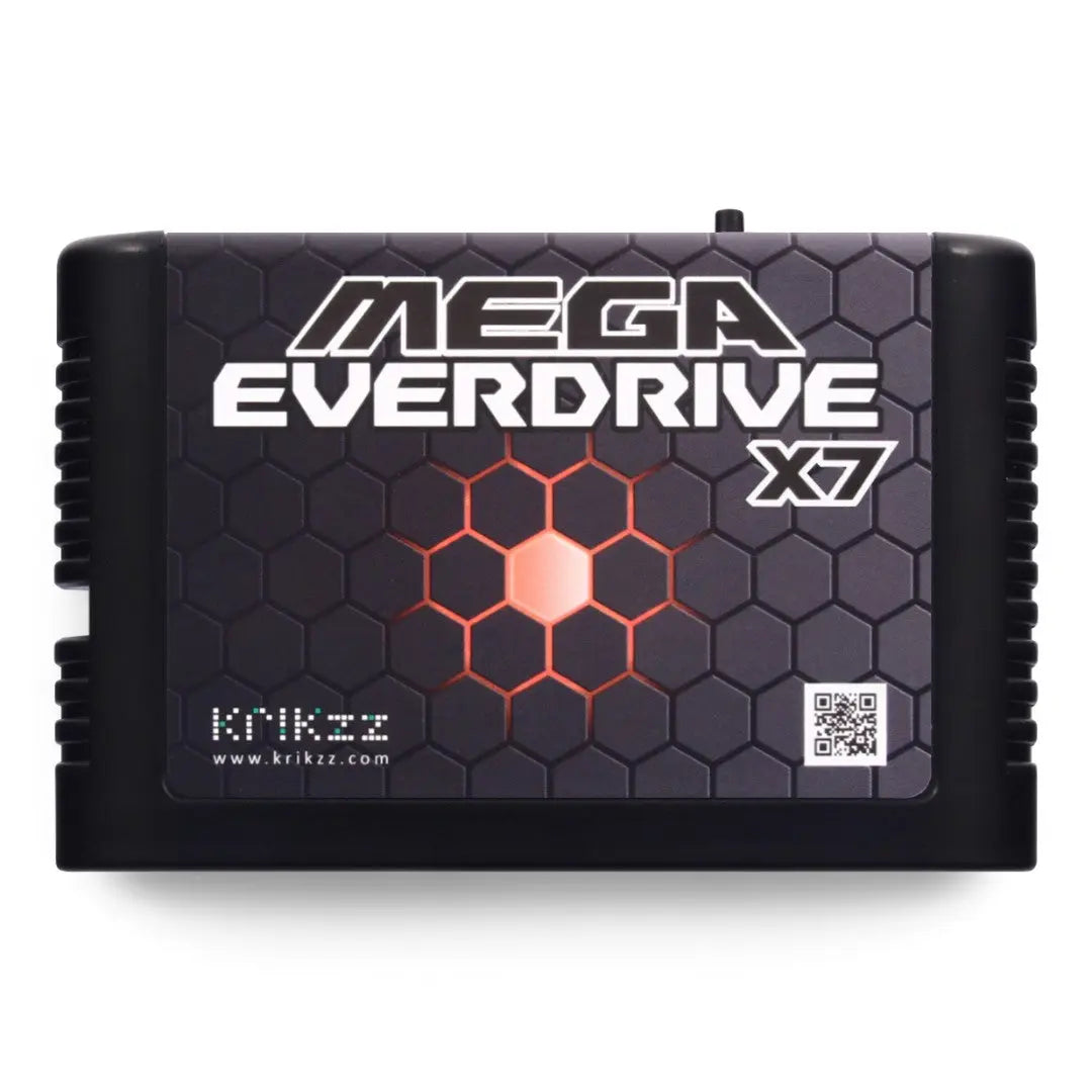 Mega Everdrive X7 - Black by Krikzz for Genesis or Mega Drive Krikzz