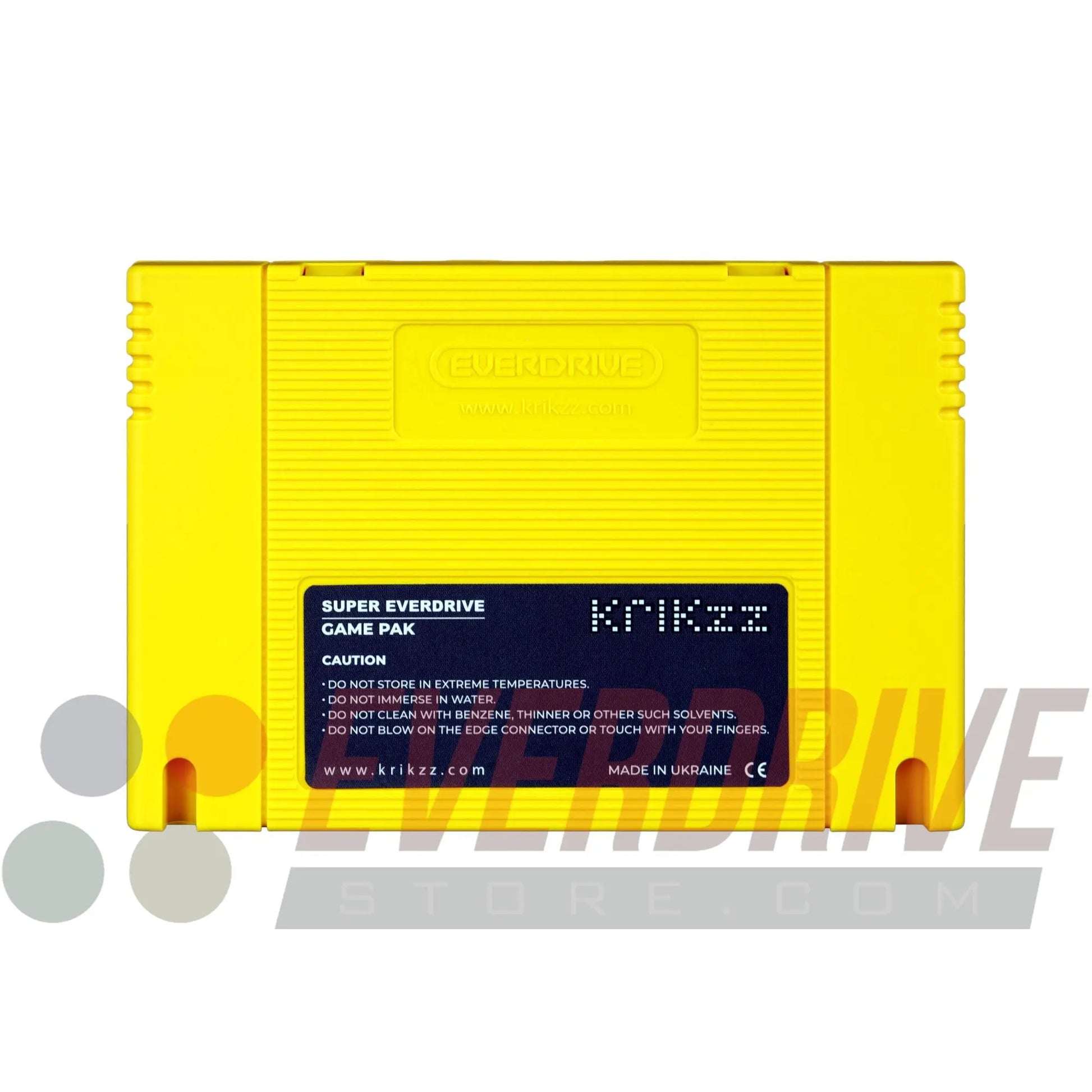 Super Everdrive X5 - Yellow by Krikzz for SNES or Super Famicom KRIKzz