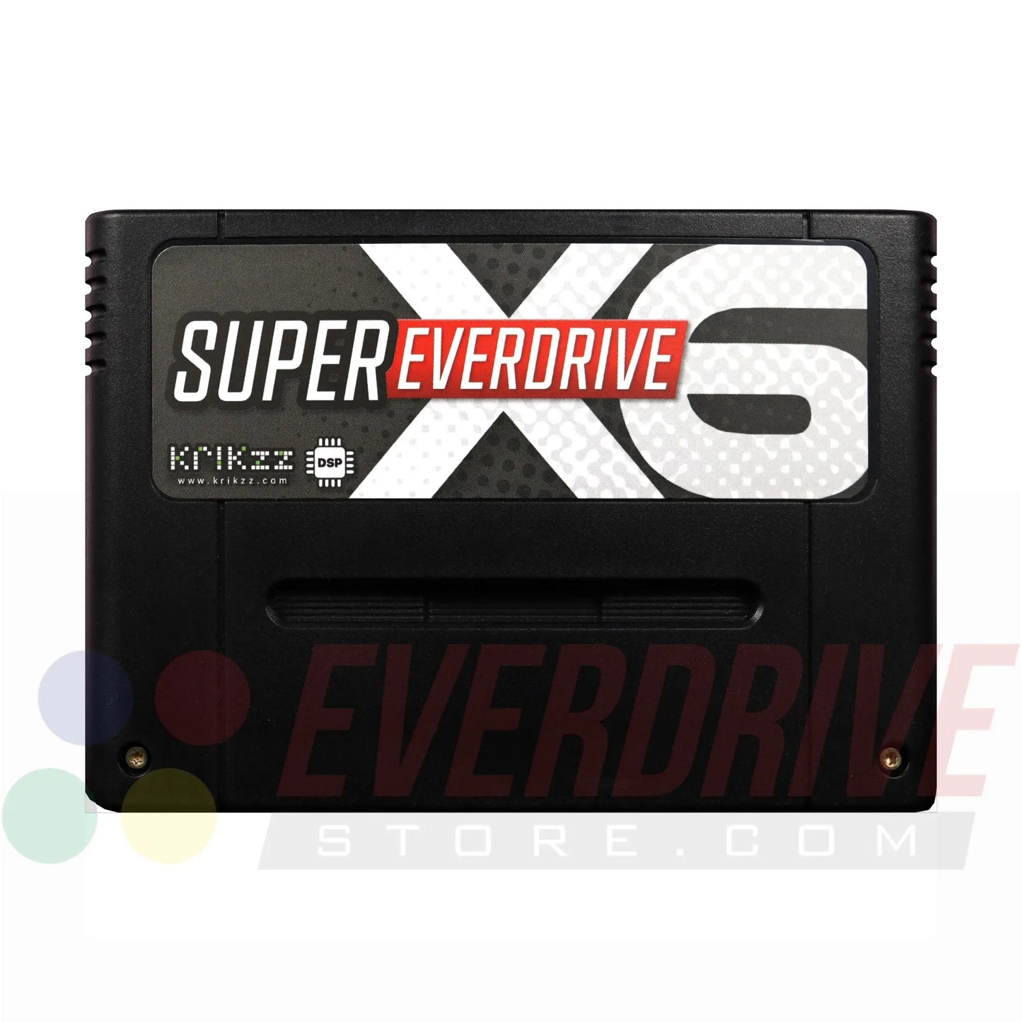 Super Everdrive X6 DSP - Black by Krikzz for SNES or Super Famicom Krikzz