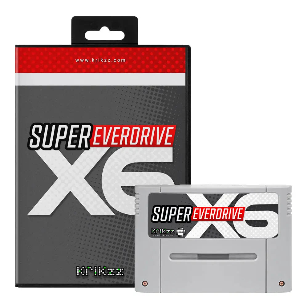 Super Everdrive X6 DSP - Gray by Krikzz for SNES or Super Famicom Krikzz