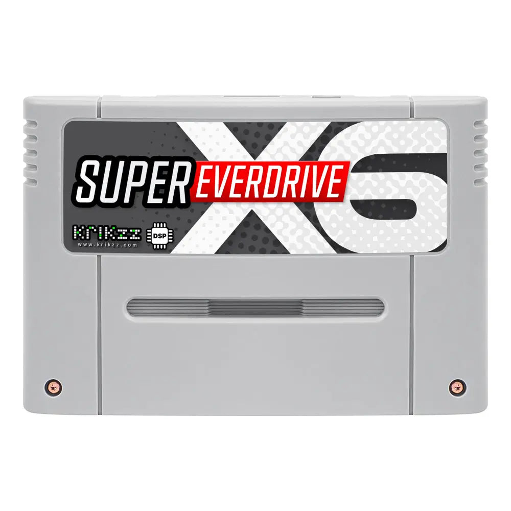 Super Everdrive X6 DSP - Gray by Krikzz for SNES or Super Famicom Krikzz