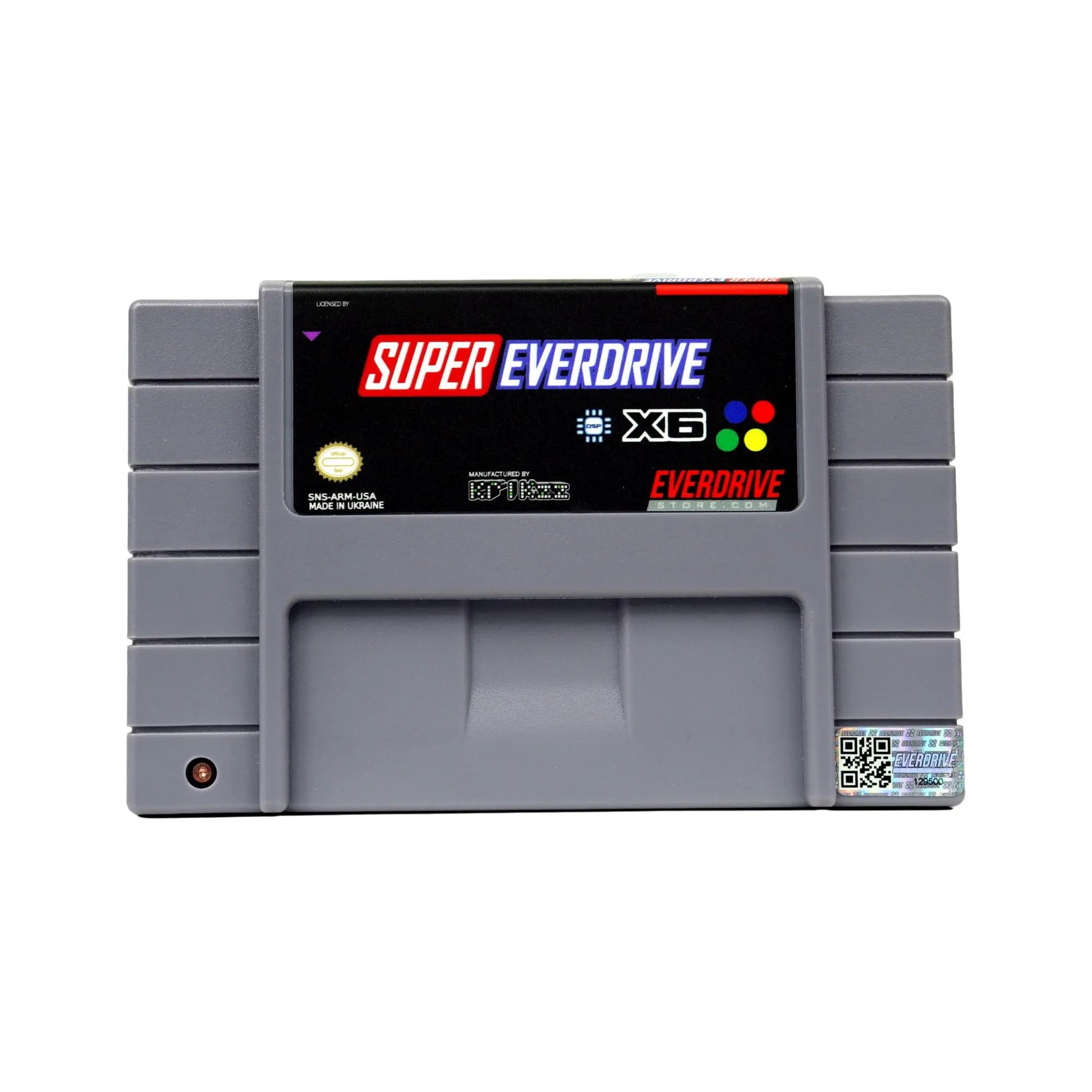 Super Everdrive X6 DSP NAS - Gray by Krikzz for SNES Krikzz