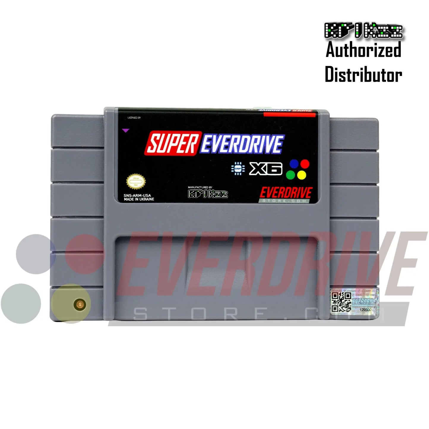 Super Everdrive X6 DSP NAS - Gray by Krikzz for SNES Krikzz