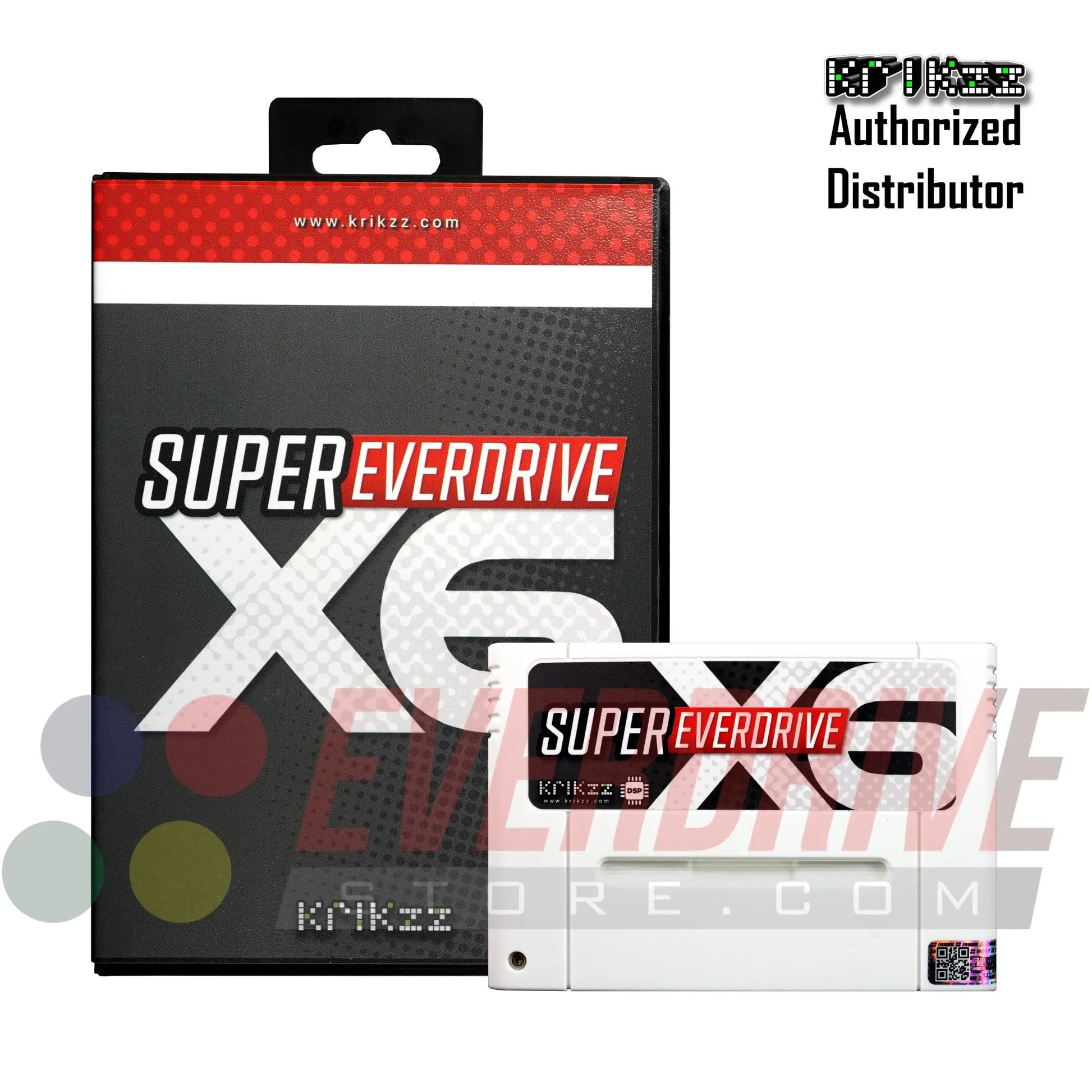 Super Everdrive X6 DSP - White by Krikzz for SNES or Super Famicom Krikzz