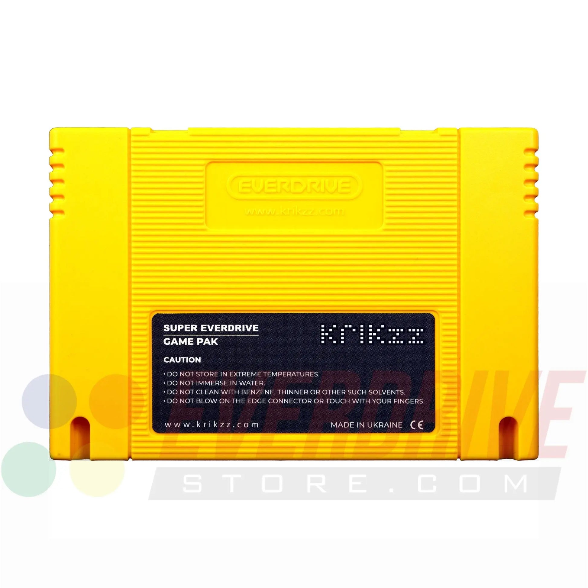 Super Everdrive X6 DSP - Yellow by Krikzz for SNES or Super Famicom Krikzz