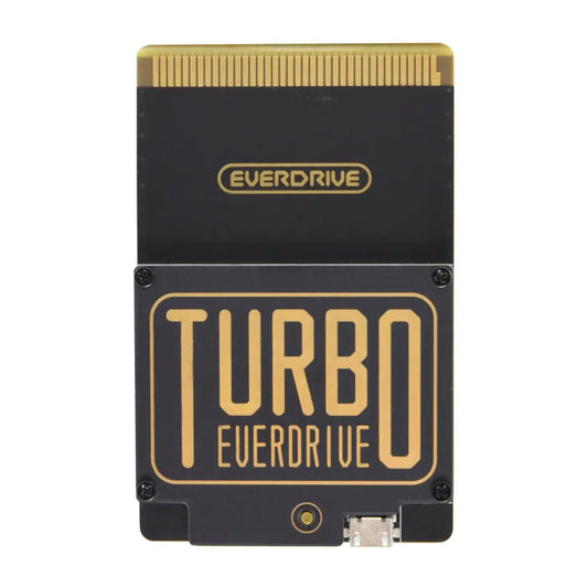 Turbo Everdrive Pro - Black by Krikzz for TurboGrafx-16 or PC-Engine KRIKzz