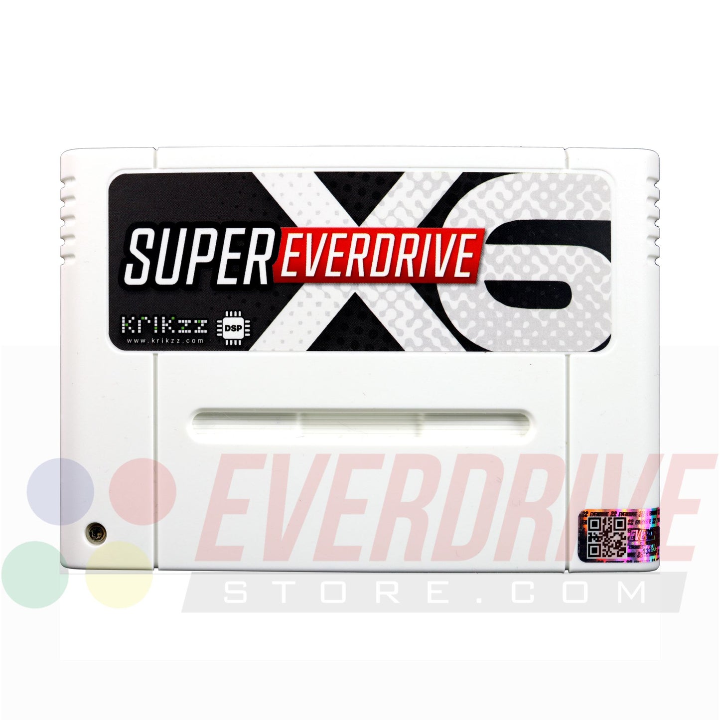 Super Everdrive X6 DSP - White by Krikzz for SNES or Super Famicom