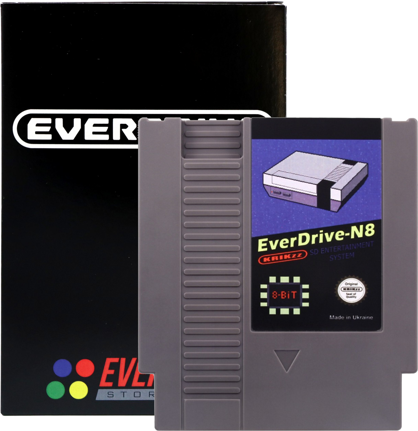 Everdrive N8 - Gray by Krikzz for NES